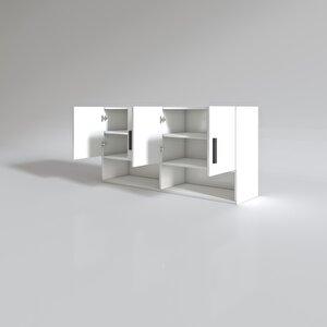 Hazır Mutfak Vesper Byz 060*120*32 Mutfak Banyo Dolabı Kapaklı Raflı