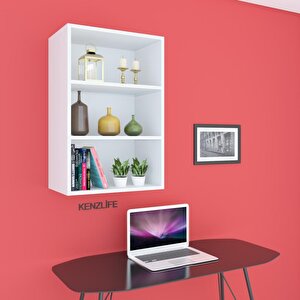 Mutfak Dolabı Itır 090.060.30 Byz 2 Raflı Kapaksız Ofis Banyo Kiler Evrak Kitaplık