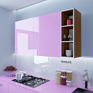 Kenzlife Mutfak Dolabı Itır 090.030.30 Cvz 2 Raflı Kapaksız Ofis Banyo Kiler Evrak Kitaplık