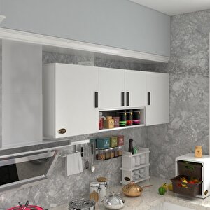 Hazır Mutfak Packey Byz 060*180*32 Mutfak Banyo Dolabı Kapaklı Raflı