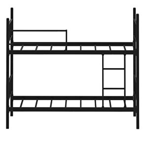 Ranza 90x200 Cm Defne Ranza,  Metal Ranza, Ayrılabilir, Siyah
