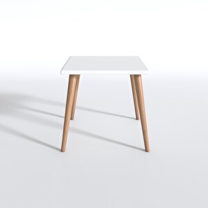 Orta Salon Sehpası Kalaba Beyaz 37x39x39 Zigon Bilgisayar Masası (m)