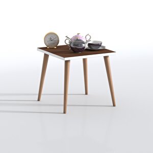 Orta Salon Sehpası Kalaba Ceviz 37x39x39 Zigon Bilgisayar Masası (m)