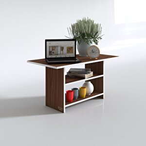 Orta Salon Sehpası Hamburg Ceviz 045x070x50 Yemek Masası