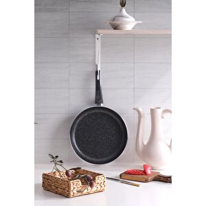 Comfort | Granit Tava 32 Cm Tek Kulplu Tava