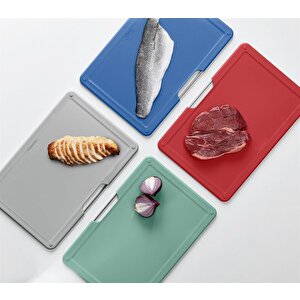 Joseph Joseph Folio Regular Kesme Tahtası Seti - Grafit (60214)