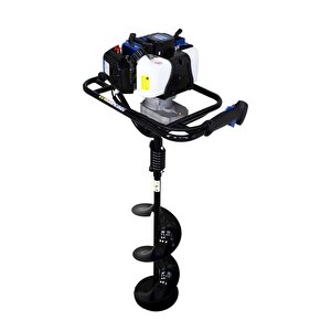 Hyd55t Benzinli Toprak Burgu Makinası, 20 Cm Burgulu