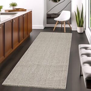 Düz Renk Kahverengi Sisal Yumuşak Polipropilen Jüt Halı Salon Oturma Odası Yolluk Mutfak Koridor Halısı 280x370 cm