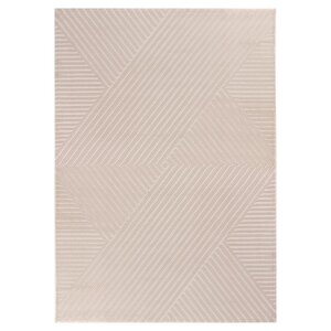 Motifli Bej Modern Yumuşak Polipropilen Jüt Halı Salon Oturma Odası Yolluk Mutfak Koridor Halısı 120x170 cm