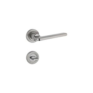 Hisar Inox Nikel Rozetli Wc Banyo Kapı Kolu 1 Takım
