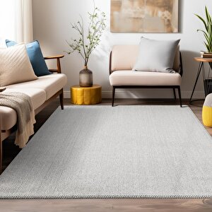 Düz Renk Bej Sisal Yumuşak Polipropilen Jüt Halı Salon Oturma Odası Yolluk Mutfak Koridor Halısı 140x200 cm