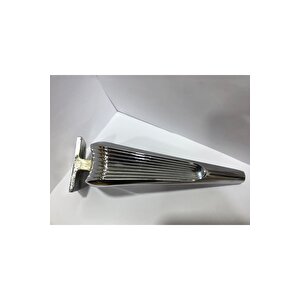 Legend X Metal Ayak 16 Cm Krom Renk Kanepe Koltuk Komidin Dolap Modern Tv Ünite Mobilya Ayağı Gümüş Krom