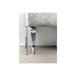 Legend Krom Mobilya Koltuk Ayağı Chester Komidin Tv Ünitesi Vestiyer Ayağı 16 Cm 16 Adet