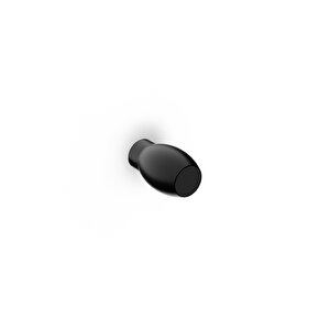 Brook Jr Düğme Kulp Mat Siyah 15mm