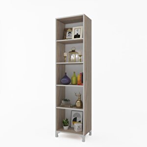 Kitaplık Tuğçe 188*040*020 Crd Ayaklı Mutfak Dolabı Banyo Ofis Ayakkabılık Kiler