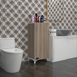 Kenzlife Mutfak Dolabı Mine 088*030*032 Crd Kapaklı Ayaklı Banyo Evrak Ofis Kitaplık Ayakkabılık Kiler