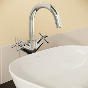 Vitra Origin Classic Çanak Lavabo Bat. Çift. Kum. A42886