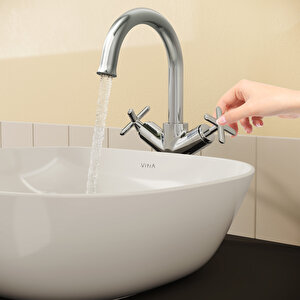 Vitra Origin Classic Çanak Lavabo Bat. Çift. Kum. A42886