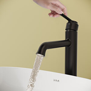 Vitra Origin Classic Çanak Lavabo Bataryası Mat Siyah A4288236