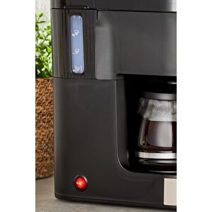 Just Coffee Aroma 2 In 1 Filtre Kahve Ve Çay Demleme Makinesi Bej