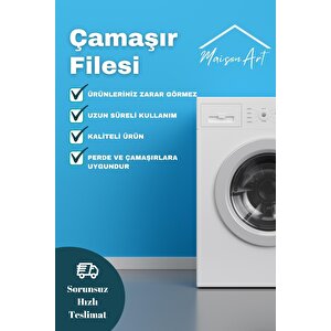 Lbag | 3 Adet Çamaşır Yıkama Filesi İpli 35x45 Cm | Çorap Perde Filesi