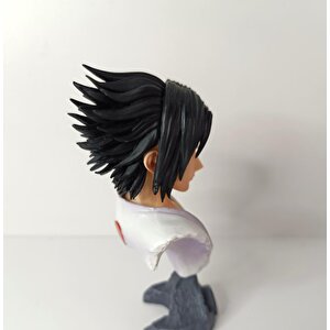 Anime Naruto Sasuke Uchiha Büst Eylem Karakter Figür Oyuncak Biblo 14 Cm