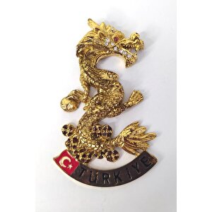 Magnet Ejderha Metal Swaroski Taşlı Buzdolabı Süsü Ev Dekorasyon