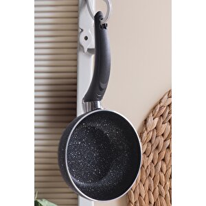 Sos Tavası 12 Cm Sosluk Mama Tavası Granit Tava Yanmaz Yapışmaz