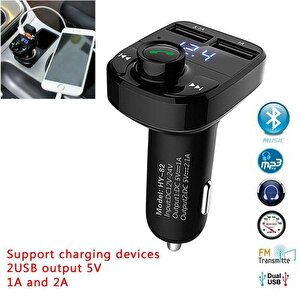 Torima X8 Fm Transmitter Bt/usb/mp3/microsd Kart Çakmaklık Girişli Kablosuz Müzik Çalar Araç Kiti