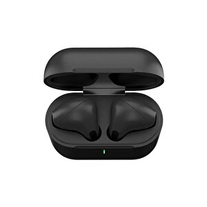 Airpods Air-5s Siyah Ios Ve Android Uyumlu Bluetooth Kulaklık Silikon Kılıf Hediyeli Trm-air5s