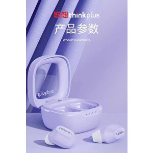 Lenovo Xt62 Kulaklık Bluetooth 5.3 Kablosuz Kulakiçi Kulaklık Hd Çağrı Purple
