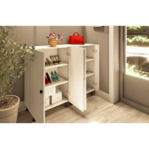 Atlas Çok Amaçlı Mutfak Banyo Ayakkabilik Dolabı 137 Cm