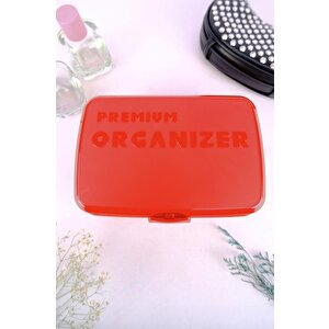 Digithome Premium Çok Amaçlı Organizer Kutu Kırmızı 2 Lt - 02 1176 C320.037