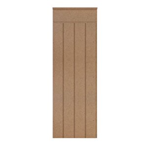 Iskandınav Model( 36 X 104 Cm )dekoratif Duvar Paneli  Boyanabilir Ahşap 6 Mm Ham Mdf Duvar Paneli