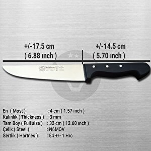 Sürmene Sürbisa 61020 Kasap ( Kurban Kesim ) Bıçağı 17.5 Cm