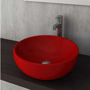 Venezia 1119-019-0125 Çanak Lavabo Parlak Kırmızı 45 Cm
