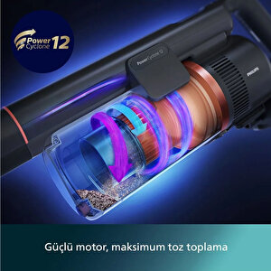 Philips 7000 Serisi Xc7057/01 25.2 V Islak Ve Kuru Dikey Şarjlı Süpürge