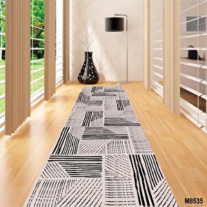 İskandinav Desen Mutfak Halısı, Leke Tutmaz Halı, Dekoratif Halı, Antre Halısı, Kaymaz Halı, Yıkanabilir Halı