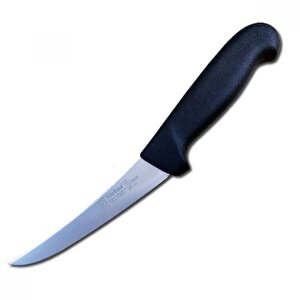 61113 Esnek Eğik Kemiksiz Bıçağı 14 Cm Siyah