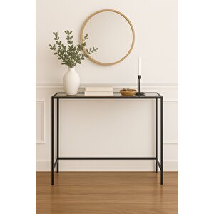 Dekoprati̇k - Canvas Metal Dresuar Si̇yah Şeffaf Camli