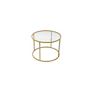 Dekoprati̇k - Berli̇n Orta Sehpa Gold 60cm