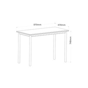 Dekoprati̇k - Vi̇va Çalişma Masasi 87x47