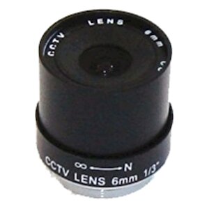 3mk Fl6 6mm Sabit Cctv Lens