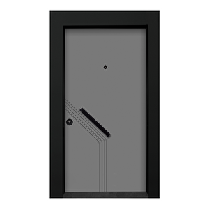 Enka Door Çelik Kapı Lake Serisi Model Meri̇t Kale Yarı Merkezi Kilit