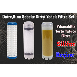 Şebeke,daire,bina Girişi Yedek Filtre Seti