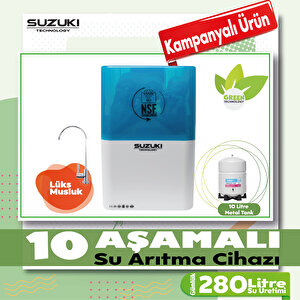 Suzuki Technology 10 Aşamalı Su Arıtma Cihazı,çevre Ve Bütçe Dostu