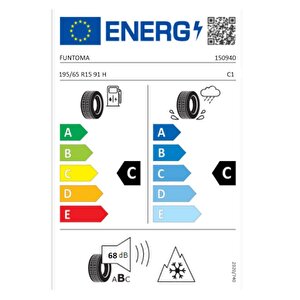 Funtoma 195/65 R15 Tl 91h Roadfun Yaz Lastiğidir(üretim Tarihi:2024)