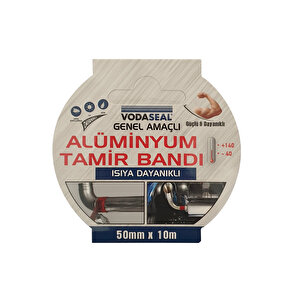 Vodaseal Alüminyum Tamir Bandı - Genel Amaçlı - Isıya Dayanıklı 50mmx10m