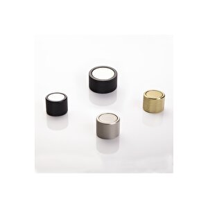 Parlak Nikel Renkli 28 Mm Tek Delikli Kulp - Ssy1420 0028 Pn-al6