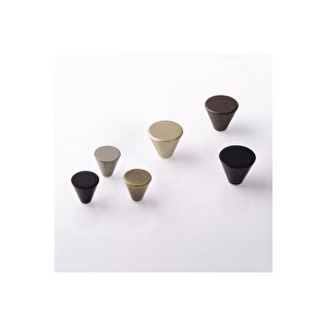 30 Mm Siyah Renkli Tek Delikli Kulp - Ssy1455 0030 Al6